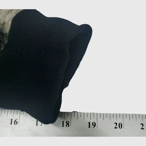 Dylan Fleece Jacket Hooded Mens XL Black Gray Camouflage Pullover Side Zip - Picture 9 of 9